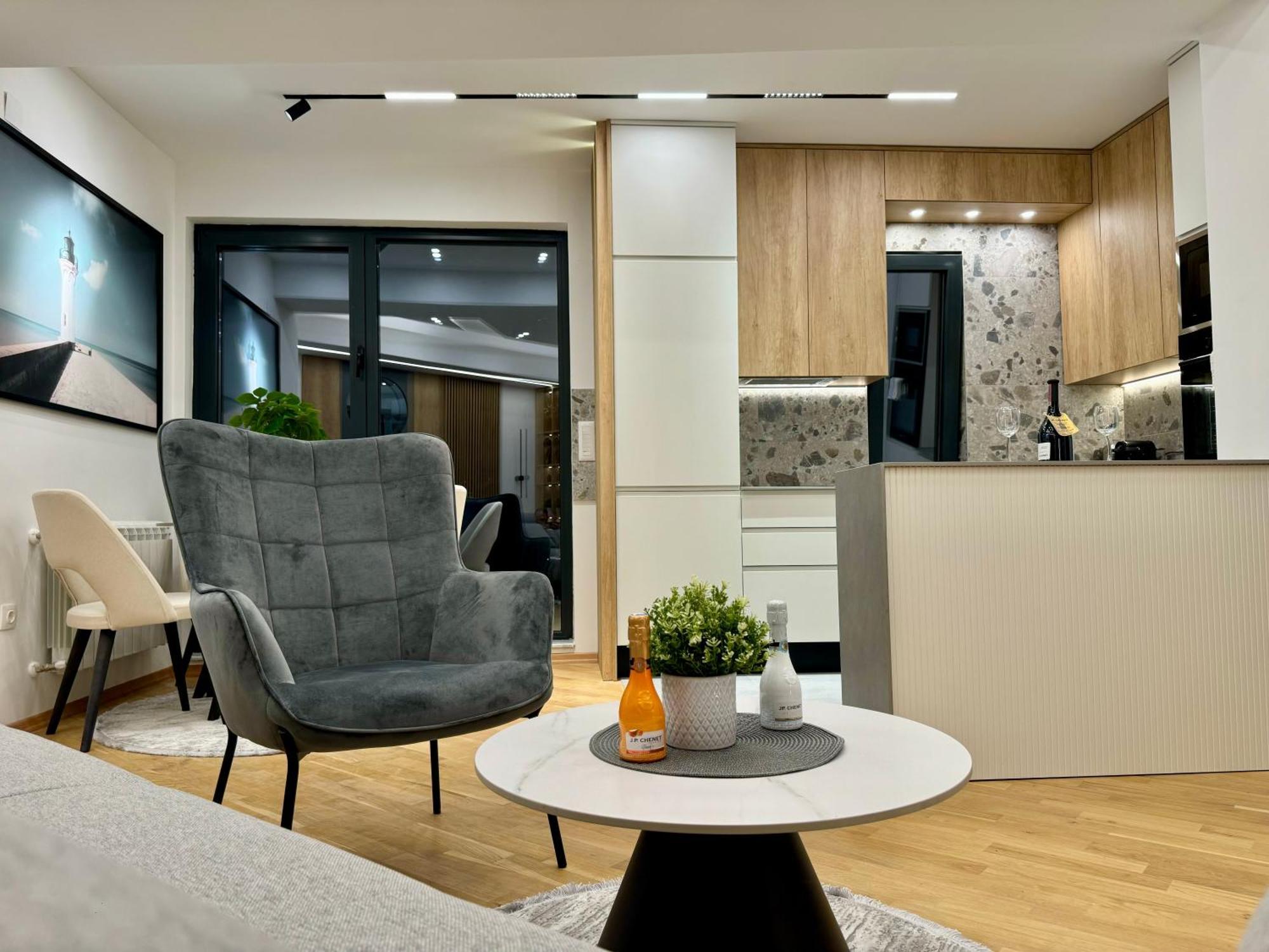 Maria Luxury Apartment Skopie Exterior foto